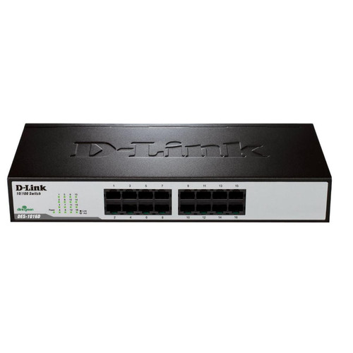 D-Link - D-LINK - DES-1016D D-Link - Le meilleur de nos Marchands Périphériques, réseaux et wifi