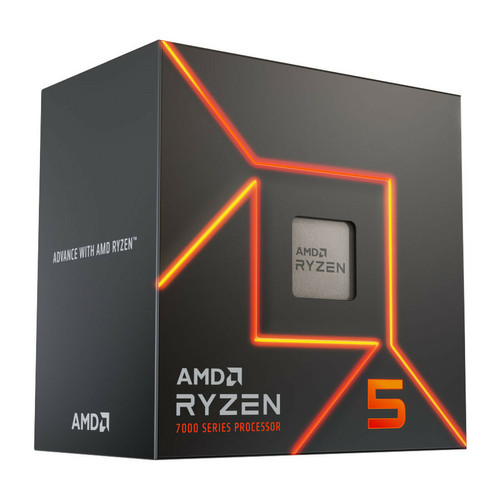 Amd - AMD Ryzen 5 7600 Wraith Stealth (3.8 GHz / 5.1 GHz) Amd - Faites level up votre amour ! Gaming
