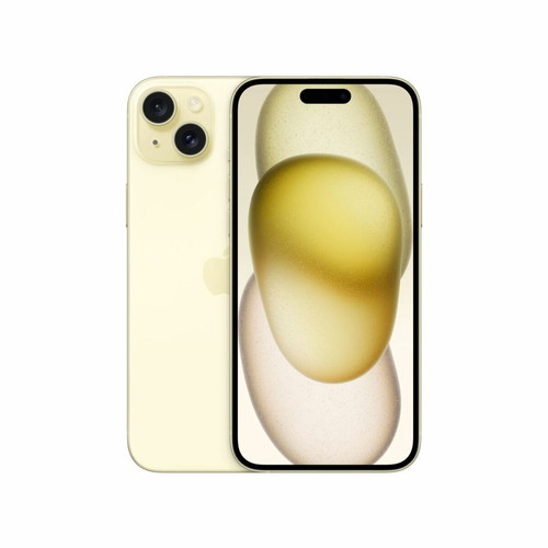 Apple - iPhone 15 Plus - 5G - 6/256 Go - Jaune Apple  - iPhone 15 Smartphone