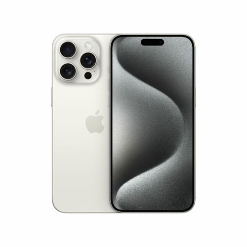 Apple - iPhone 15 Pro Max - 5G - 8/256 Go - Blanc Titanium Apple - Black Friday Apple