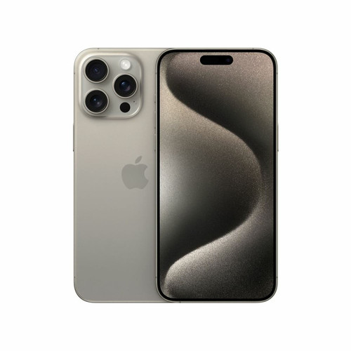 Apple - iPhone 15 Pro Max - 5G - 8/256 Go - Natural Titanium Apple - Idées cadeaux pour Noël Smartphone