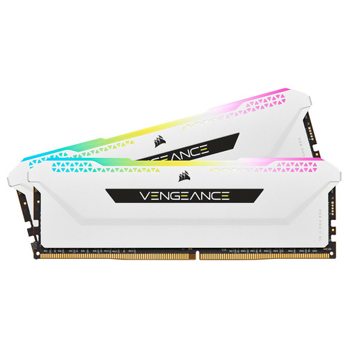 RAM PC Corsair Vengeance RGB PRO SL Series 32 Go (2 x 16 Go) DDR4 3600 MHz CL18 - Blanc