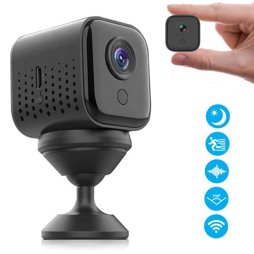Generic - Mini caméra espion sans fil, 1080P HD WiFi petite caméra de sécurité intérieure portable avec capteur de mouvement Generic - Bonnes affaires Caméras