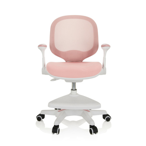 Hjh Office - Chaise enfant / chaise de bureau enfant KID ERGO tissu/filets rose hjh OFFICE Hjh Office - Chaises