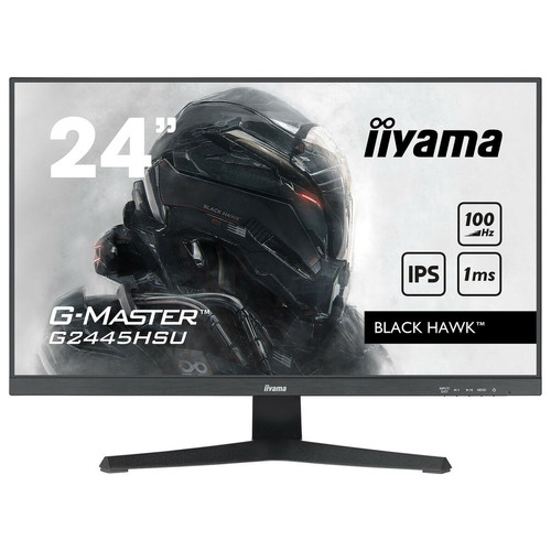 Iiyama - 24" LED G2445HSU-B1 Iiyama - Le meilleur de l'écran PC à petit prix !