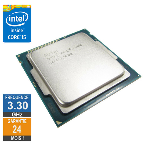 Intel - Processeur Intel Core I5-4590 3.30GHz SR1QJ FCLGA1150 6Mo Intel - Bonnes affaires Intel