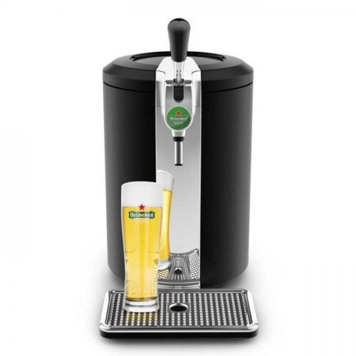 Machine à bière Krups Machine a Biere - Tireuse KRUPS Beertender VB450E10 Compact Machine biere pression, Compatible fûts de 5 L, Température parfaite, Biere fraîche et mou