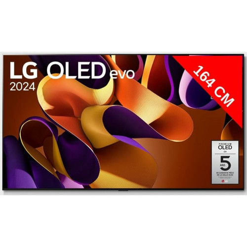 LG - TV OLED 4K 164 cm OLED65G4 2024 evo LG - TV 56'' à 65'' LG
