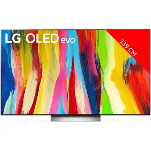 LG - TV OLED 4K 55" 139 cm - OLED55C25 2022 LG - TV paiement en plusieurs fois TV, Home Cinéma