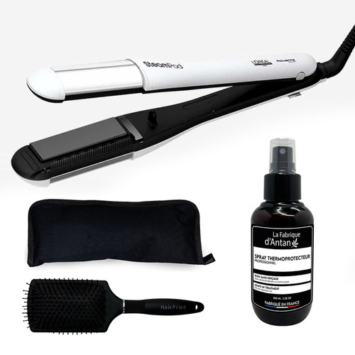 Lisseur L'Oreal Steampod 4 + thermo +Accessoires