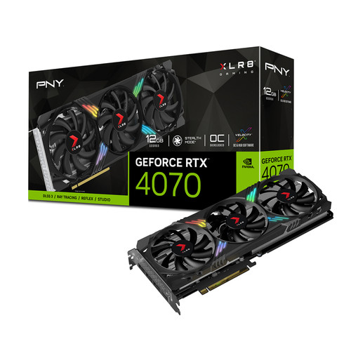 PNY - GeForce RTX 4070 XLR8 Gaming VERTO EPIC-X PNY - Composants