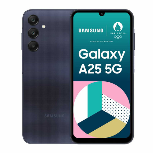 Samsung - Galaxy A25 - 5G - 6/128 Go - Noir Samsung - Smartphone paiement en plusieurs fois Téléphonie
