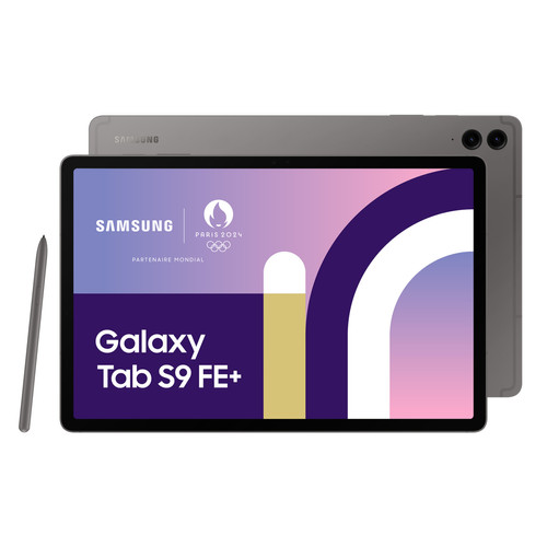 Samsung - Galaxy Tab S9 FE+ - 12/256Go - WiFi - Anthracite - S Pen inclus Samsung - Bonnes affaires Tablette tactile