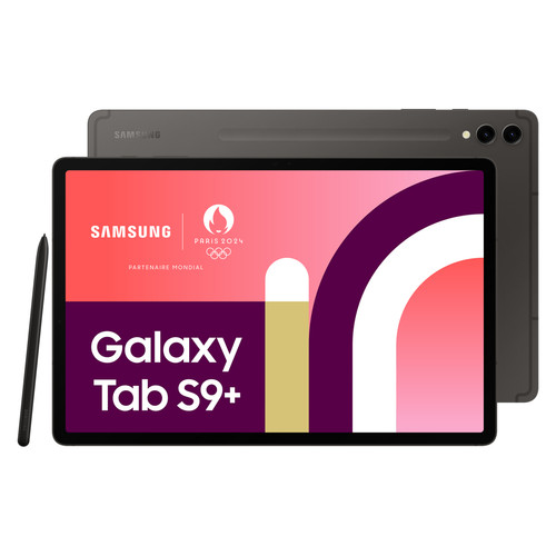Samsung - Galaxy Tab S9+ - 12/256Go - WiFi - Anthracite Samsung - Location Tablette tactile