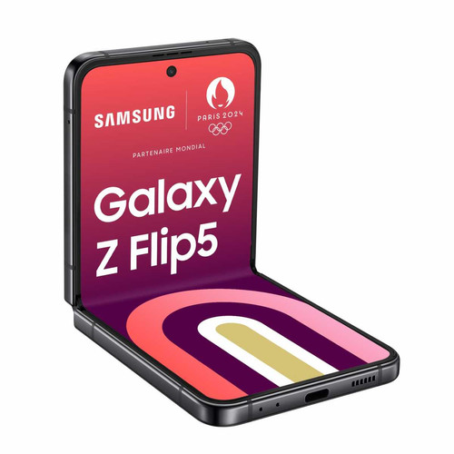 Samsung - Galaxy Z Flip5 - 8/256 Go - 5G - Graphite Samsung - Bonnes affaires Samsung Galaxy