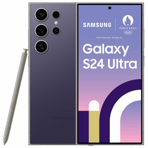 Samsung - Galaxy S24 Ultra - 5G - 12 Go/1 To - Violet Samsung - Bonnes affaires Samsung Galaxy