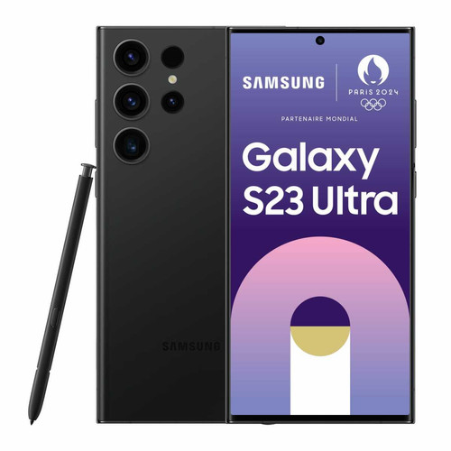 Samsung - Galaxy S23 Ultra - 12/512 Go - Noir Samsung - Fête des mères - Maman High-Tech