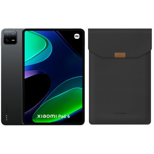 XIAOMI - Xiaomi Pad 6 + Etui - 8/256 Go - WiFi - Noir XIAOMI  - Printemps des Marques : tablettes XIAOMI
