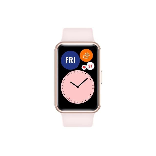 Huawei - Watch Fit - Rose Huawei - Montre et bracelet connectés Huawei