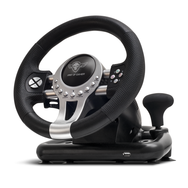 Spirit Of Gamer - Volant Race Wheel Pro 2 Spirit Of Gamer  - Tout le matériel pour la simulation de courses automobiles Périphériques, réseaux et wifi